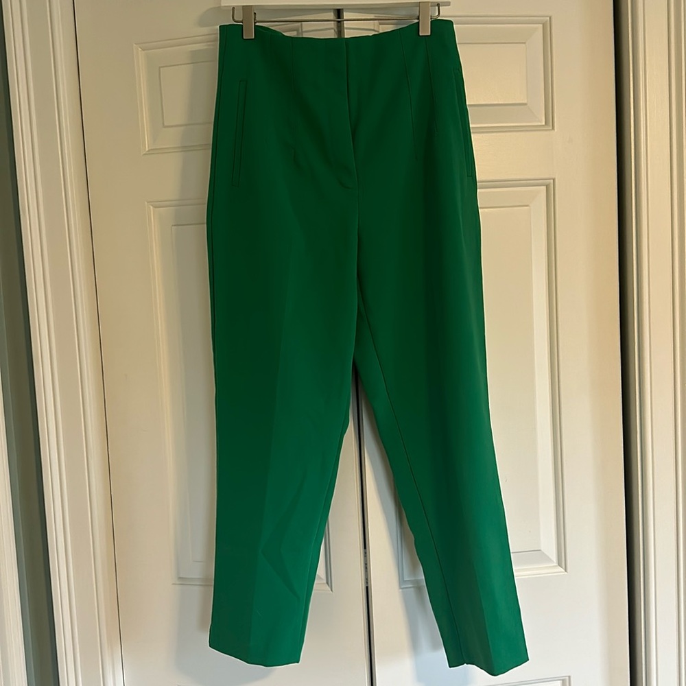 NWT Zara green ankle pants